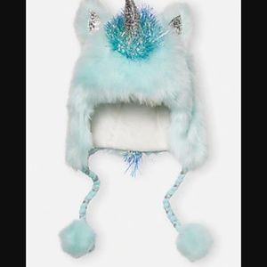 Unicorn Earflap Beanie